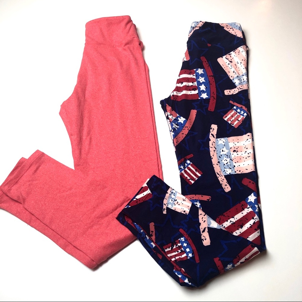 2/$25 2 pair LuLaRoe Tween Leggings